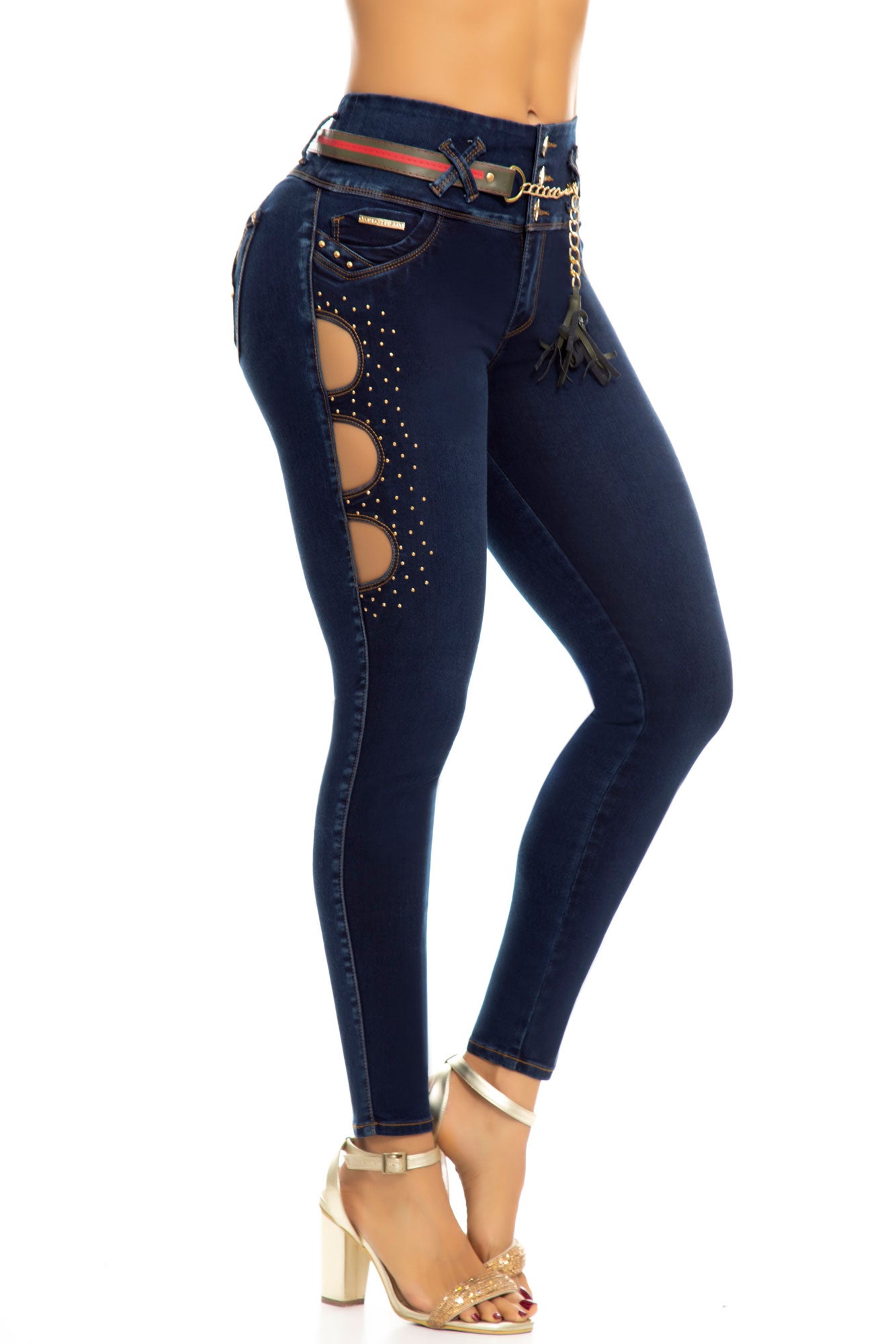 Cintura Marcas De Jeans Levanta Cola Pantalones Colombianos Marcas