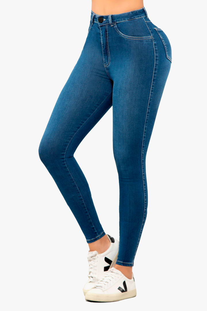 JEANS SUPER STRETCH AZUL 01312CA-DM03