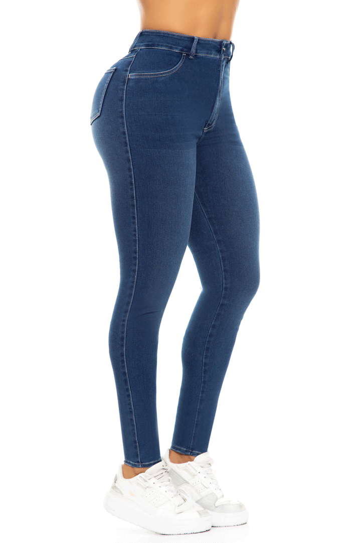 JEANS SUPER STRETCH AZUL 01406CA-DM12