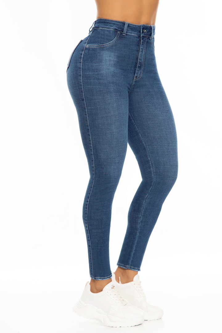 JEANS SUPER STRETCH AZUL 01406CA-DM13