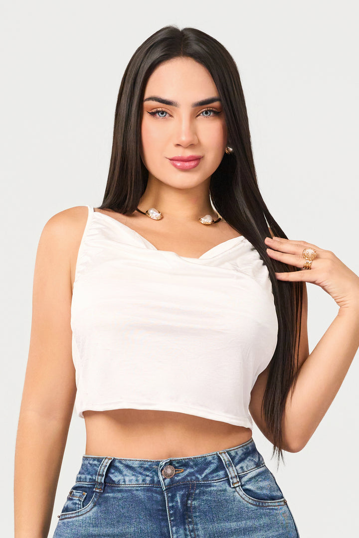 BLUSA BLANCA CF12312-M16BL
