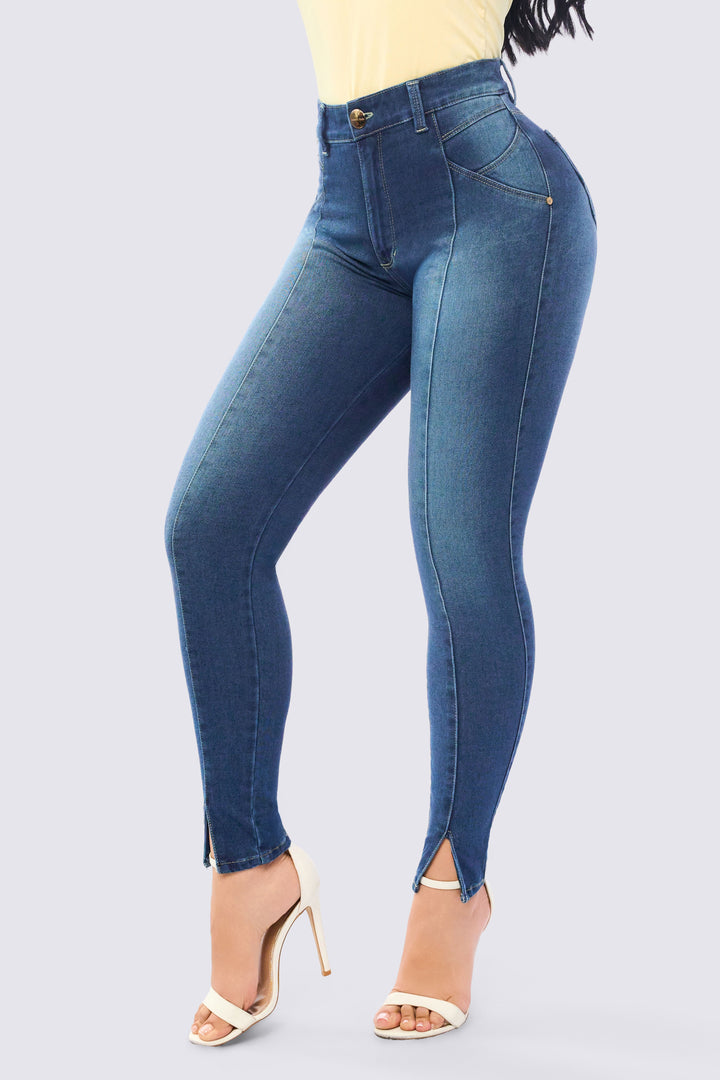 SKINNY JEAN ABERTURA EN LA BOTA 7113