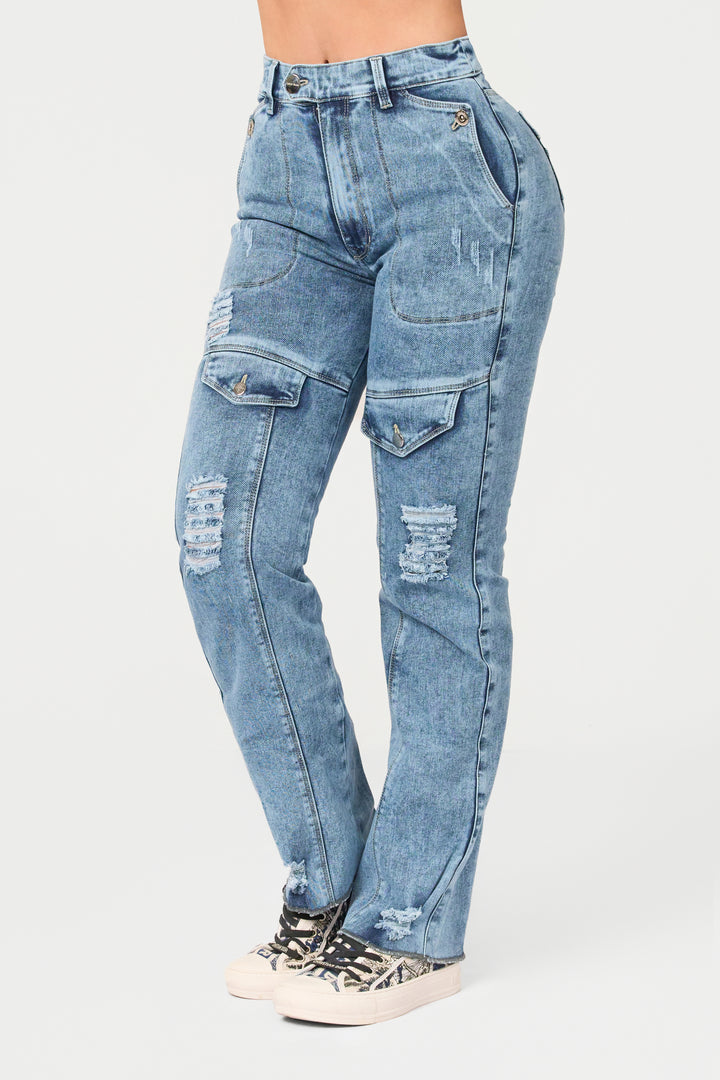 PANTALÓN BOTA RECTA 6880