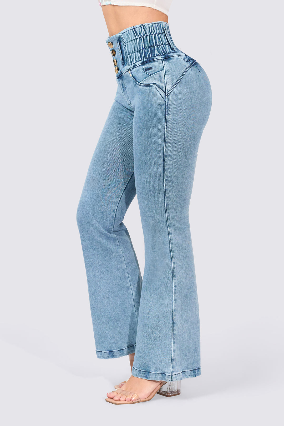 PANTALÓN LEVANTA COLA 7058-N