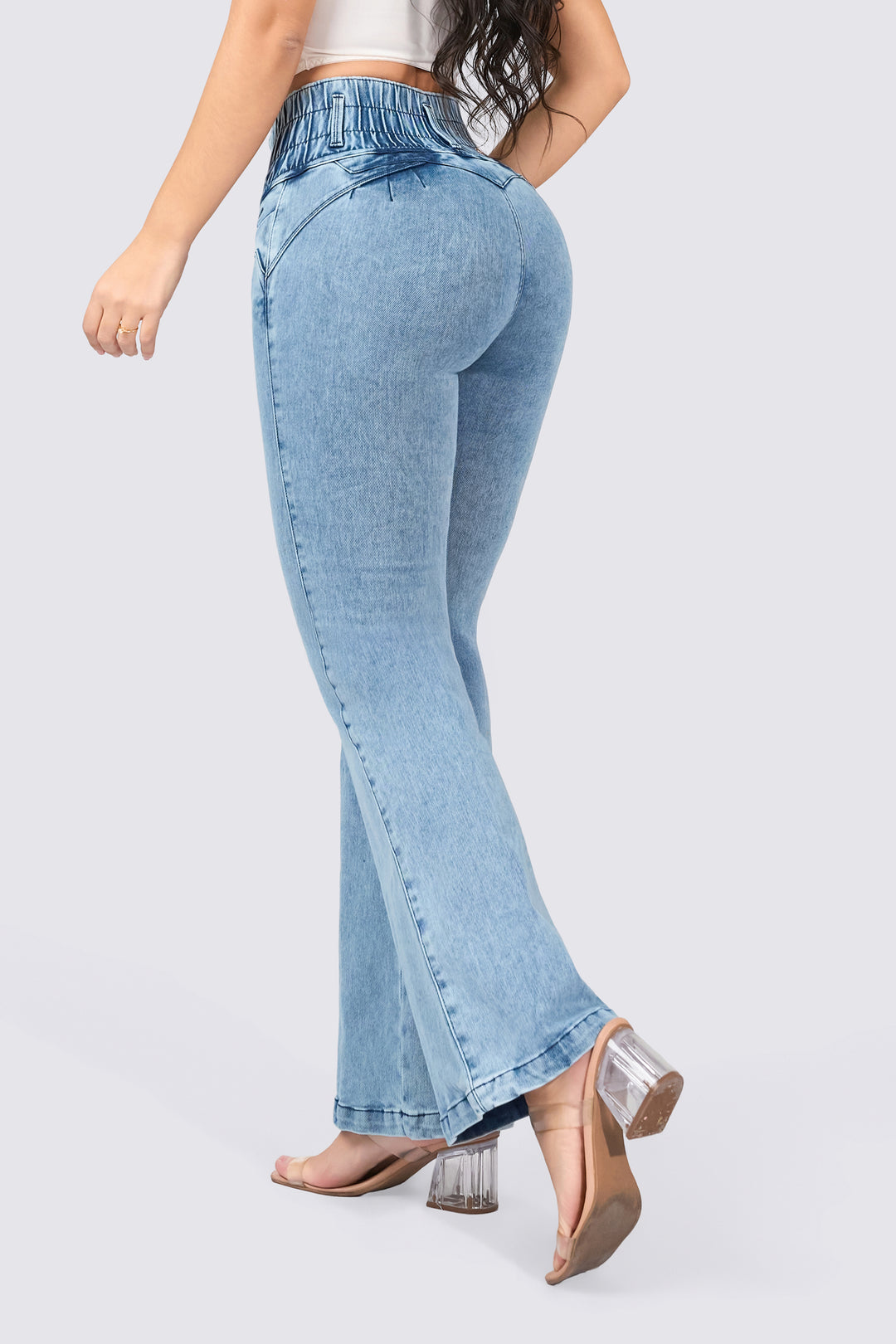 PANTALÓN LEVANTA COLA 7058-N