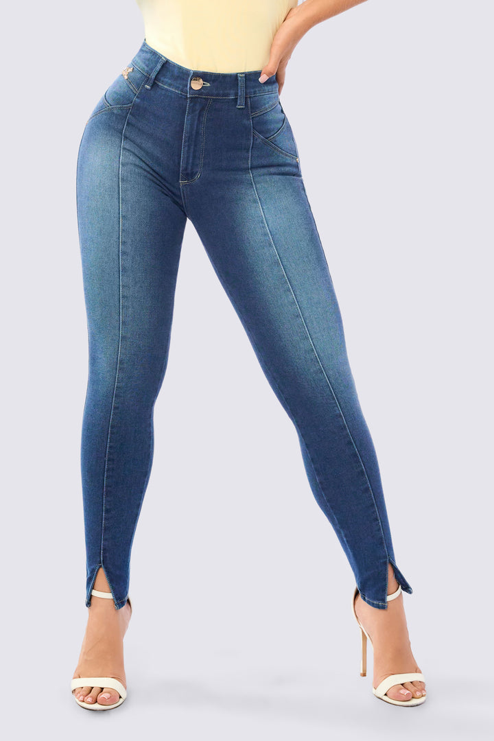 SKINNY JEAN ABERTURA EN LA BOTA 7113