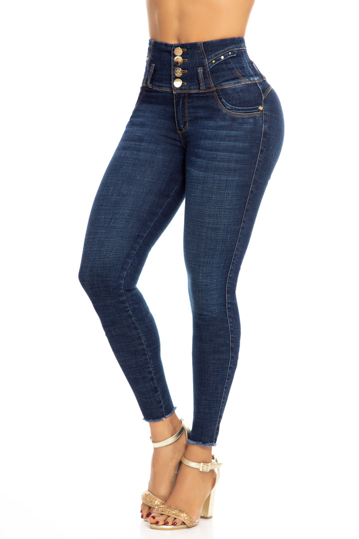 Jeans CP Levanta Cola Azul 6326