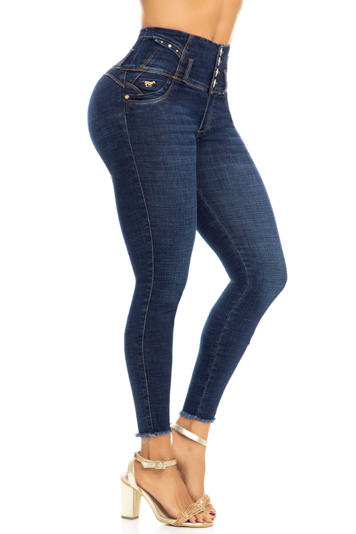 Jeans CP Levanta Cola Azul 6326