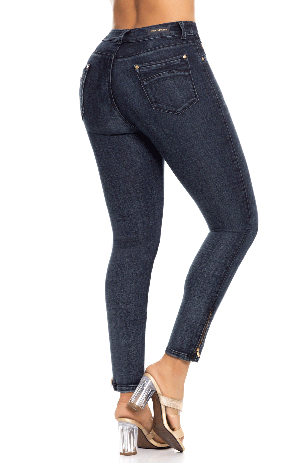 Jeans Levanta Cola Azul 6473