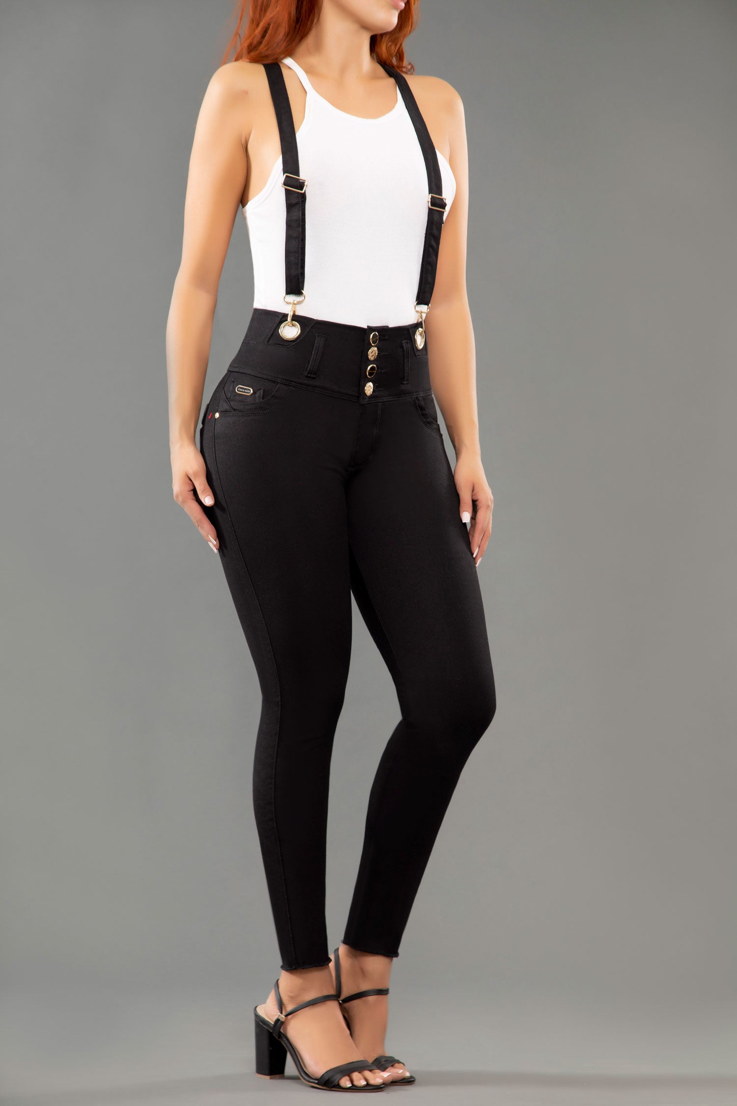 JEANS BRAGA LEVANTA COLA NEGRO 6748 Colombiana de jeans