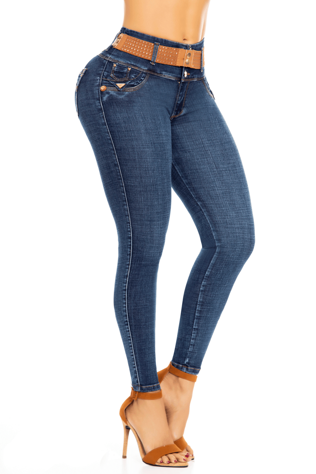 Ripley - JEANS COLOMBIANO LEVANTA COLA 21272 REAL JEANS