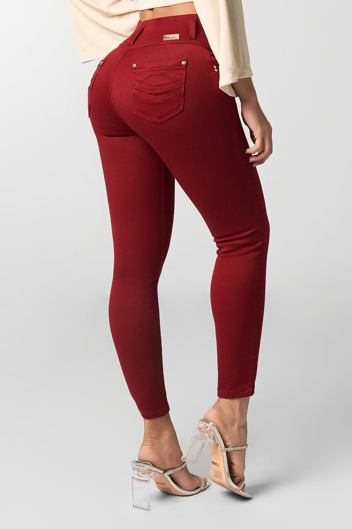 SKINNY JEANS VINOTINTO 6859