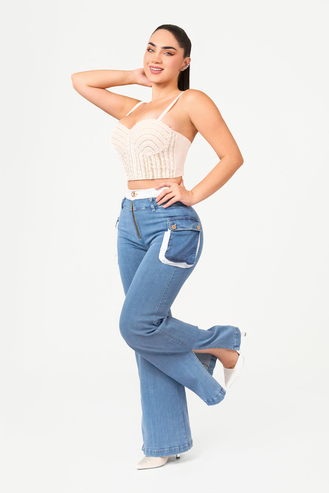 PANTALÓN BOTA CAMPANA 7018