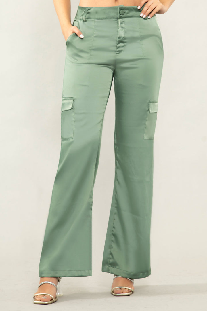 PANTALÓN VERDE MILITAR CF18312-M7VDM