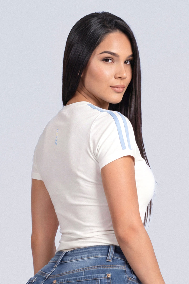 CAMISETA MUJER ARGENTINA - EDICIÓN MUNDIAL 2026