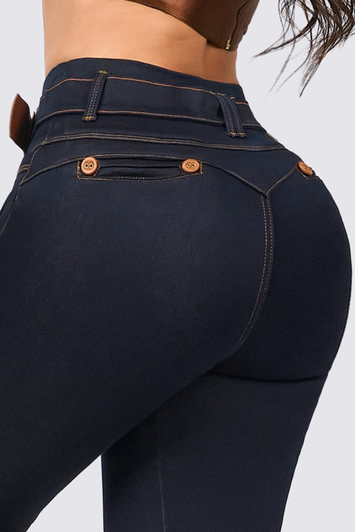 PANTALÓN BOTA CAMPANA AZUL 6831