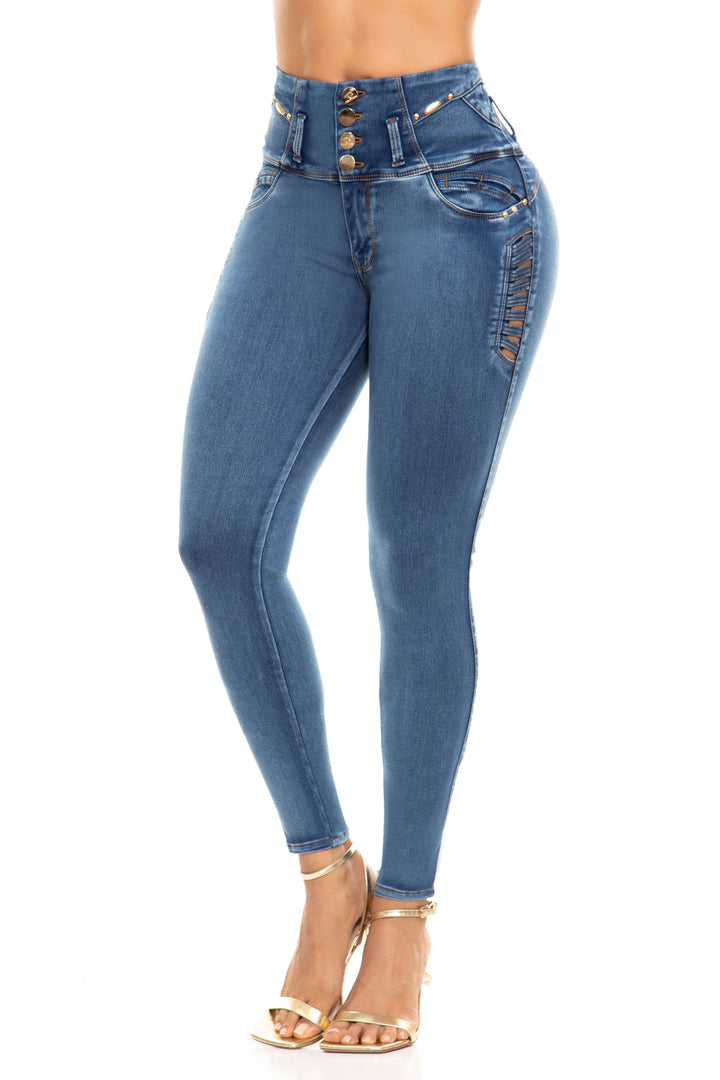 SKINNY JEANS AZUL TMMDAZ01024-38