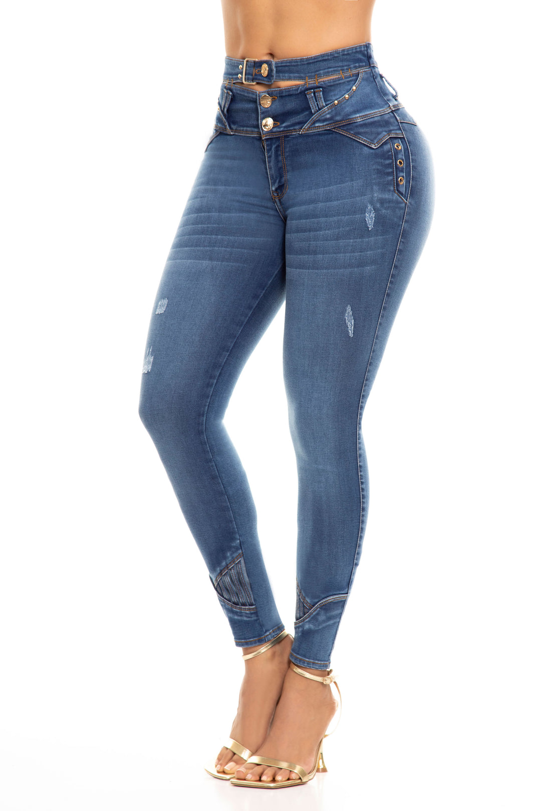 JEANS LEVANTA COLA AZUL TAMDAZ01024-40