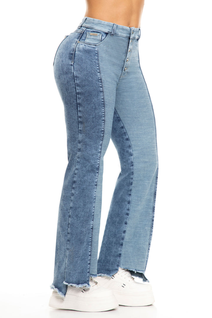 JEANS LEVANTA COLA AZUL RCMDAZ01024-41