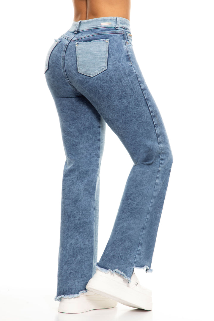 JEANS LEVANTA COLA AZUL RCMDAZ01024-41