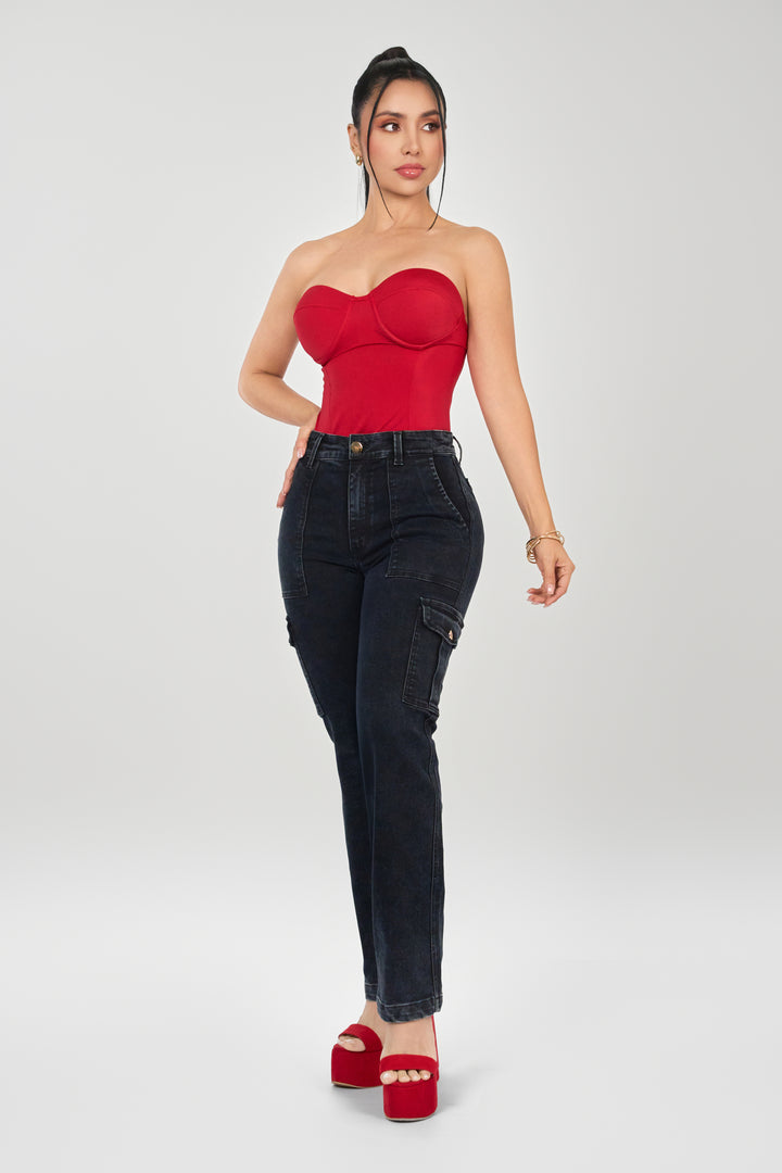 PANTALÓN BOTA RECTA 6893