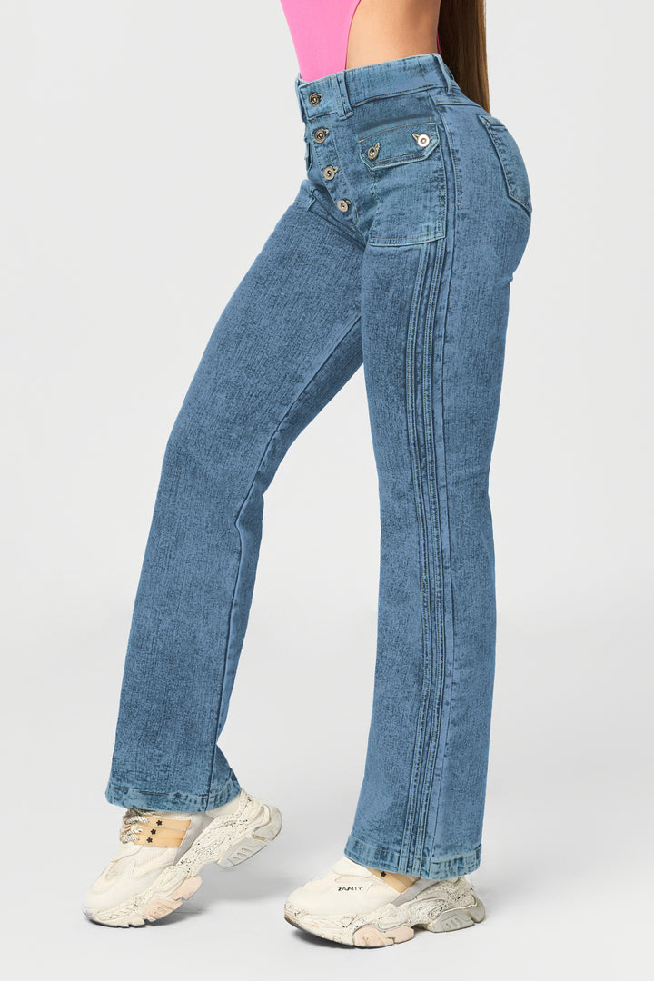 PANTALÓN BOTA RECTA 6869