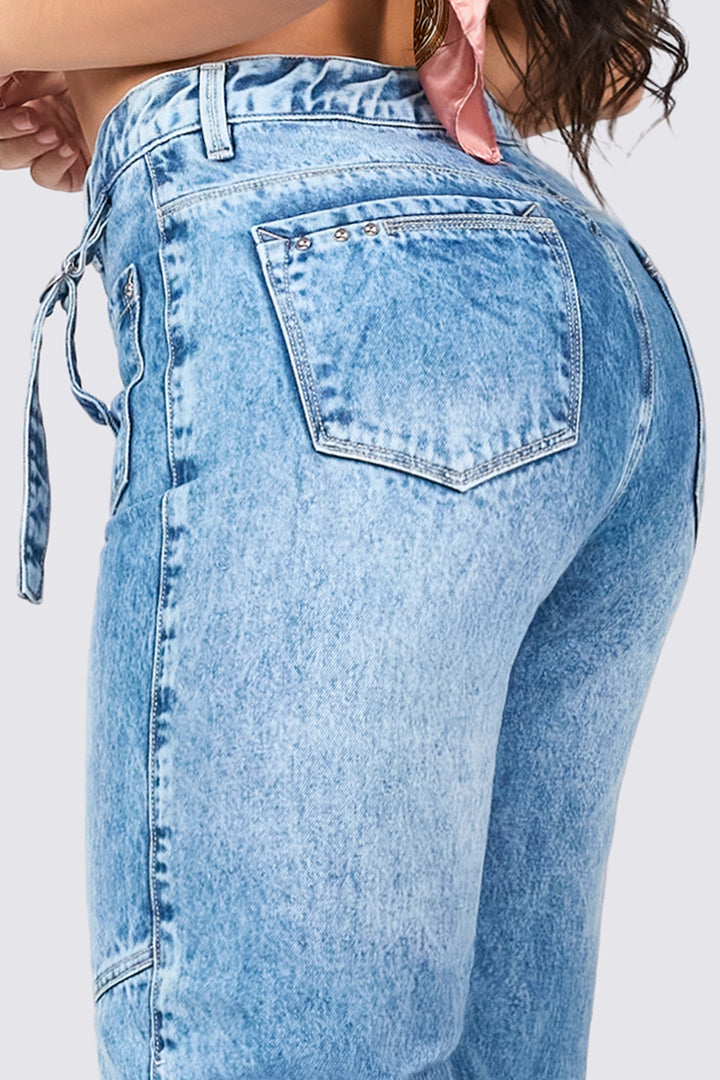 JEAN WIDE LEG AZUL CLARO 7069-N