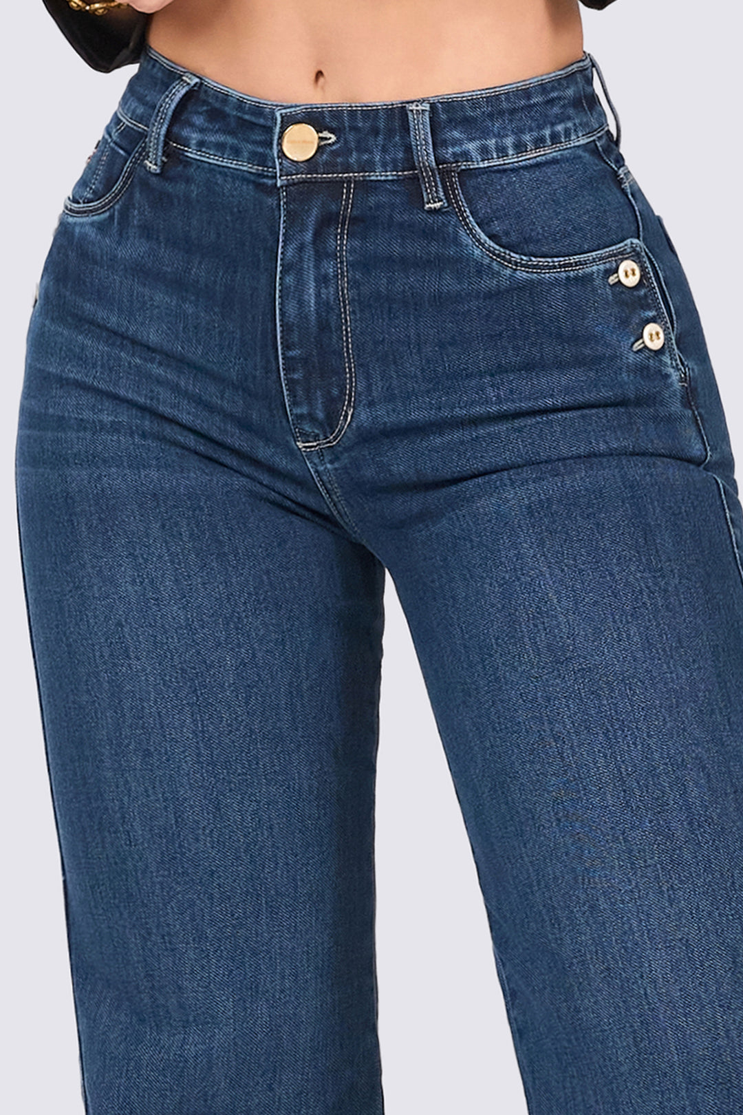 JEAN WIDE LEG AZUL MEDIO 7106