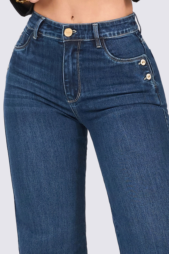 JEAN WIDE LEG AZUL MEDIO 7106