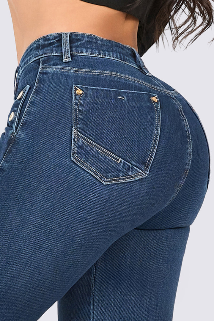 JEAN WIDE LEG AZUL MEDIO 7106