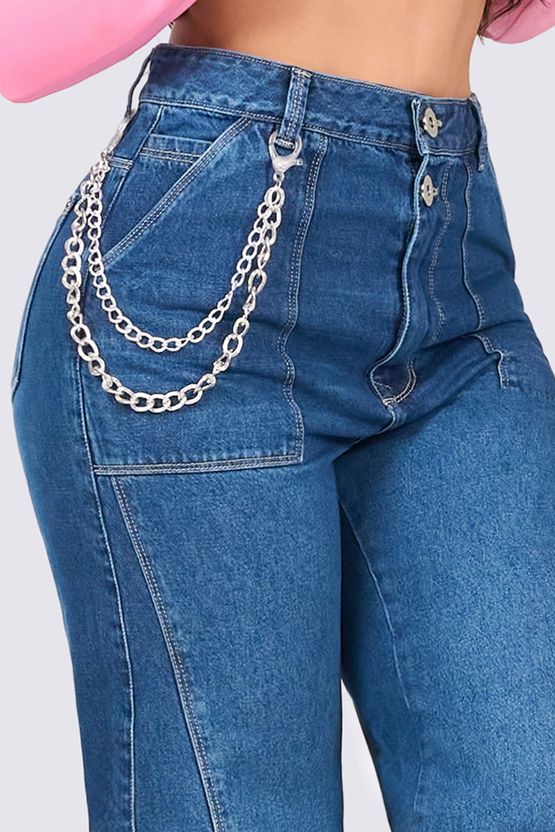 JEAN WIDE LEG AZUL MEDIO 7071-N