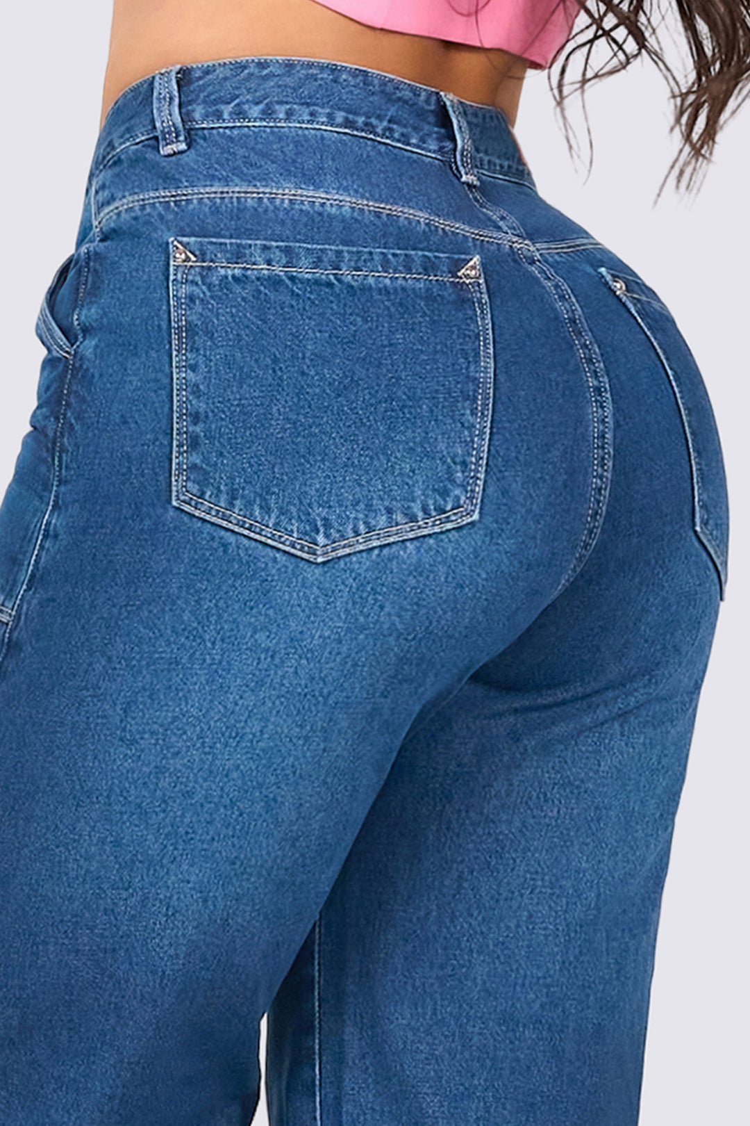 JEAN WIDE LEG AZUL MEDIO 7071-N