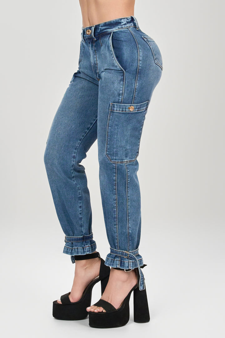 PANTALÓN AZUL 6888