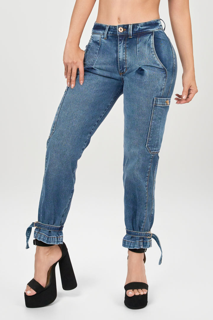 PANTALÓN AZUL 6888