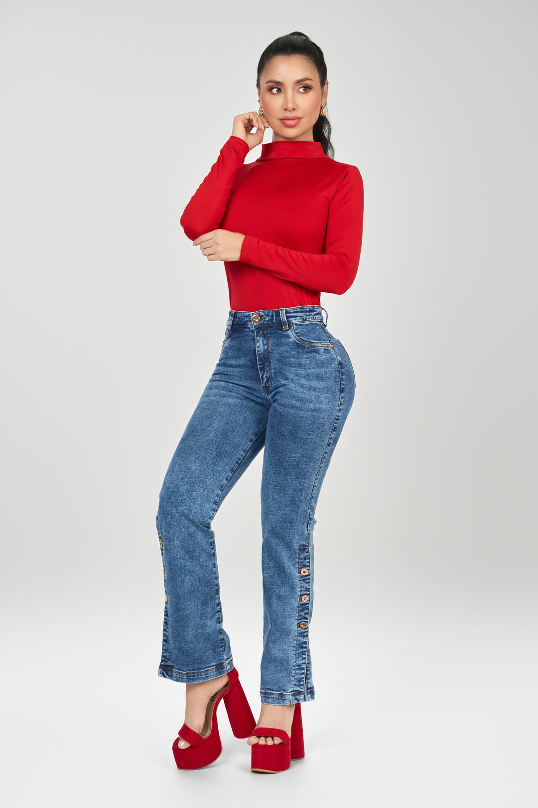 PANTALÓN BOTA RECTA 6889