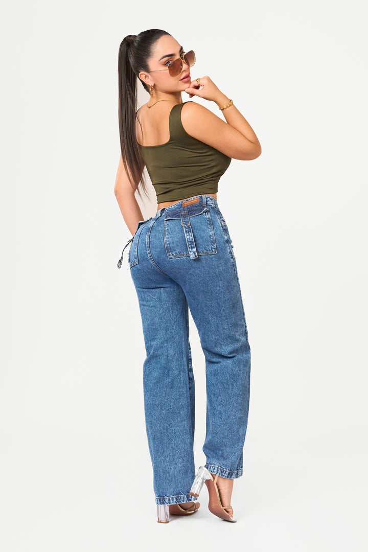 PANTALÓN BOTA RECTA 7027