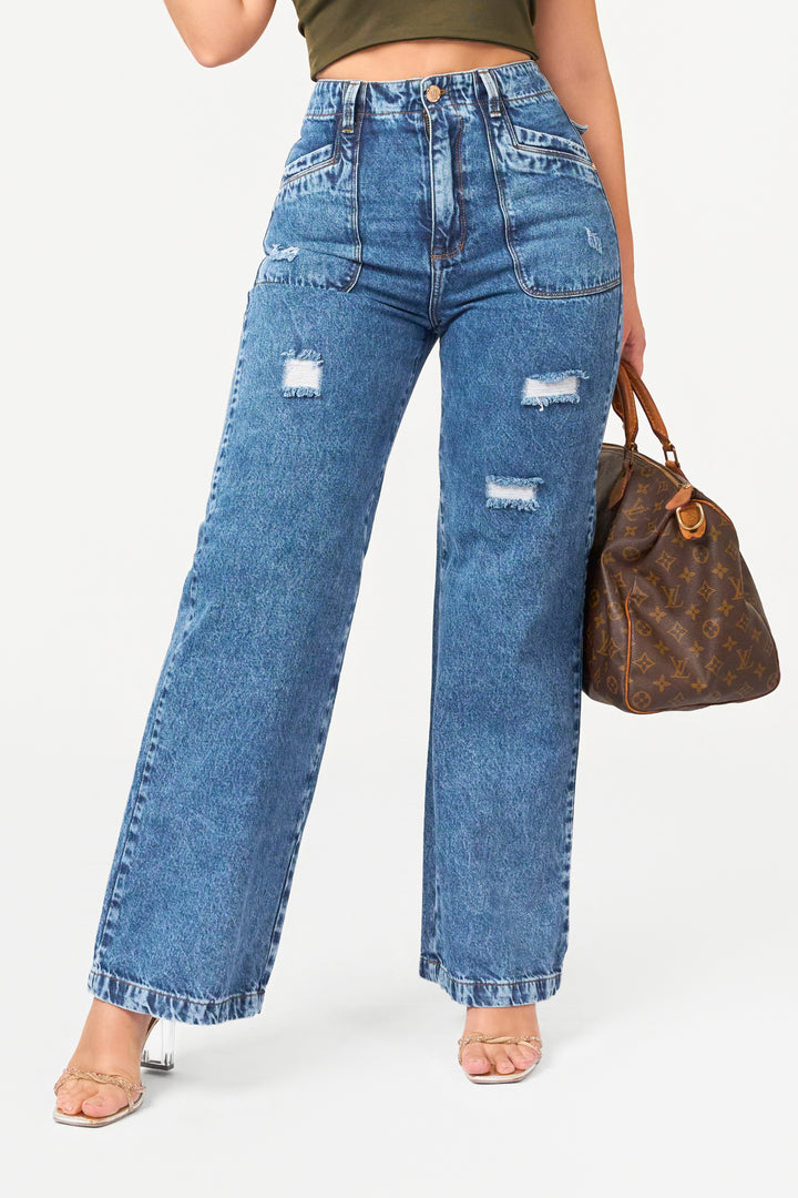 PANTALÓN BOTA RECTA 7027