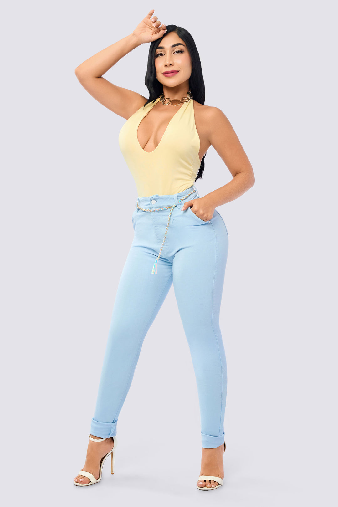 PANTALÓN BABY BLUE  7080