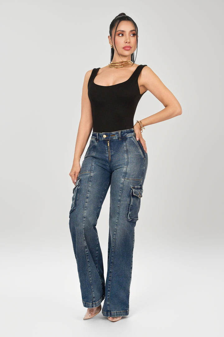 PANTALÓN BOTA RECTA 6882