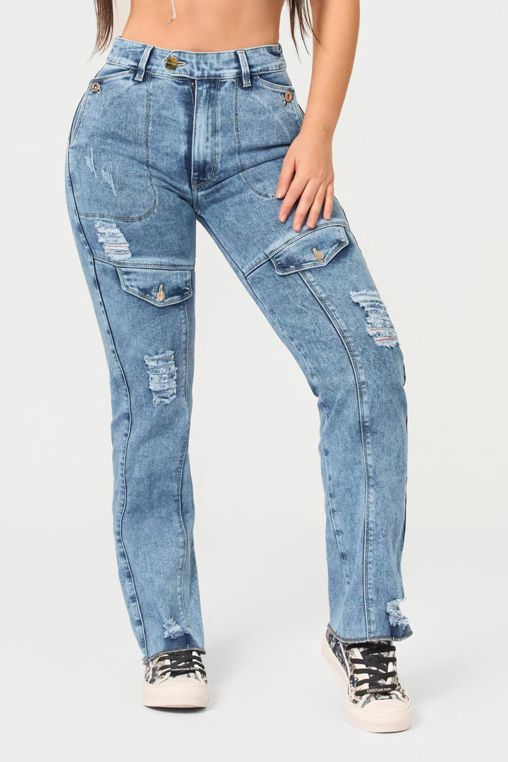 PANTALÓN BOTA RECTA 6880