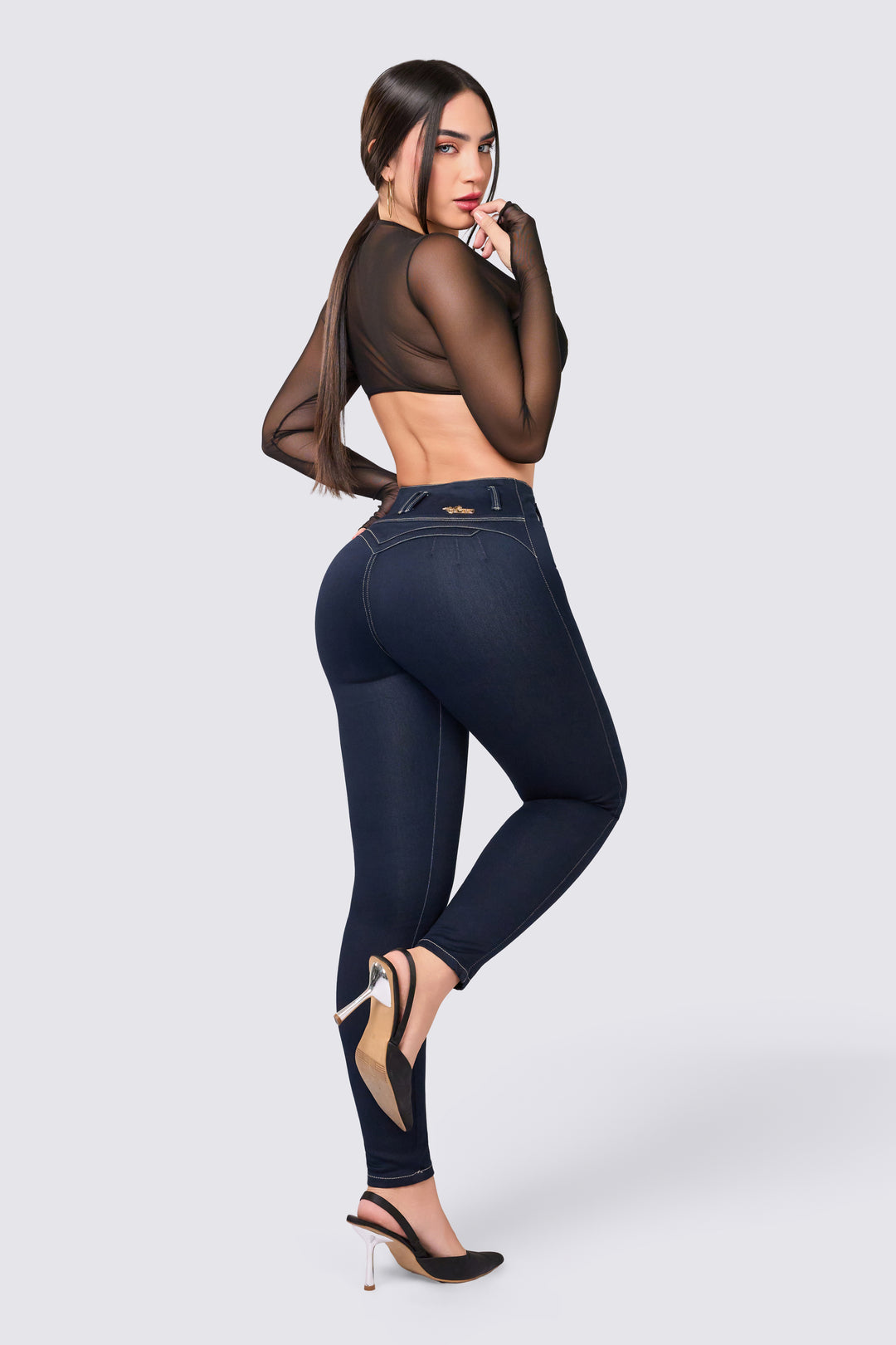 SKINNY JEANS AZUL OSCURO 6812