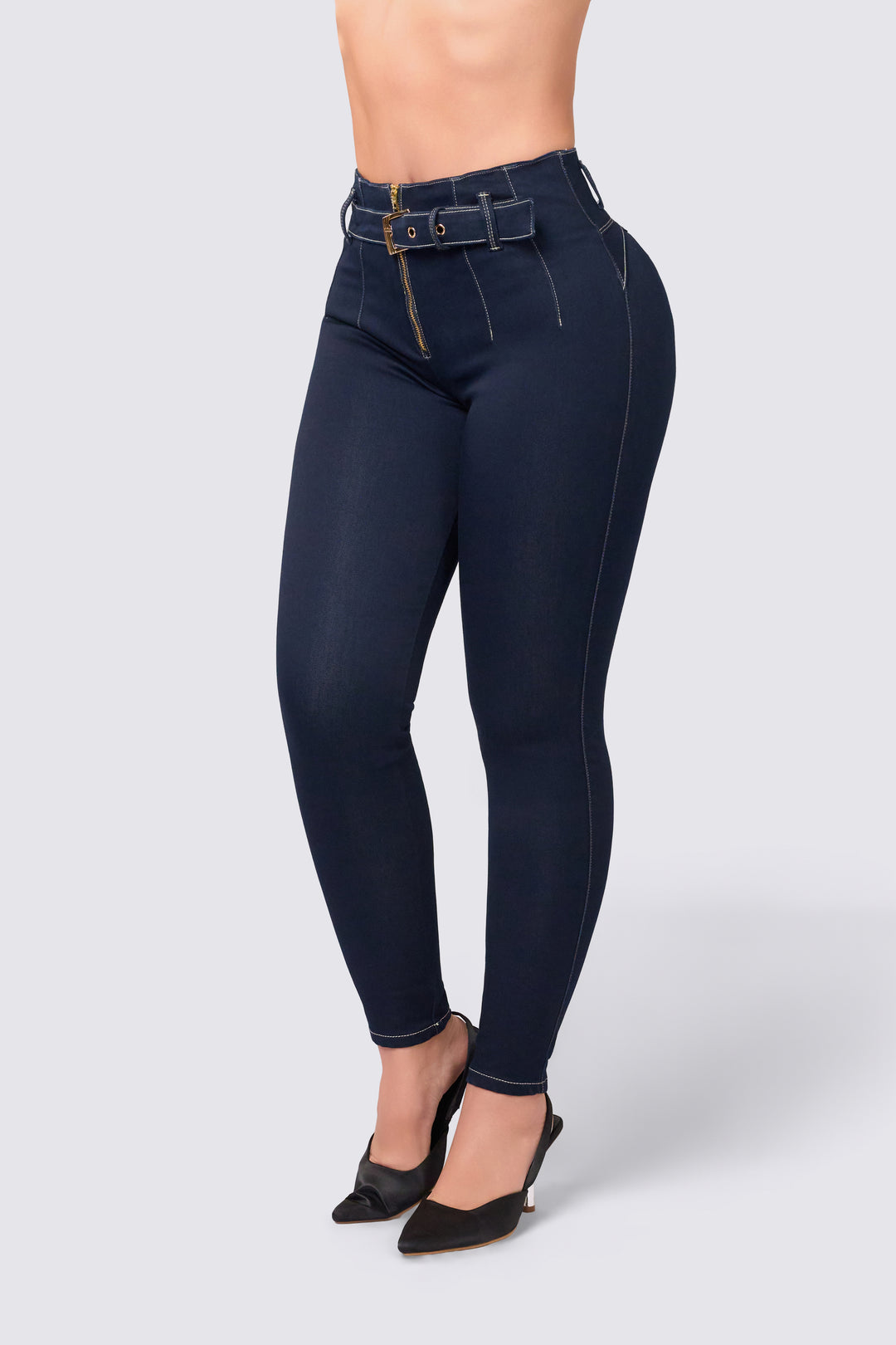 SKINNY JEANS AZUL OSCURO 6812