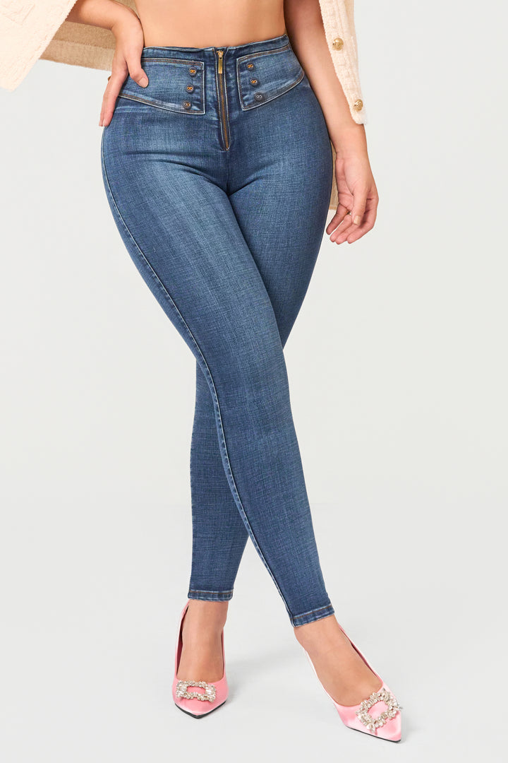 SKINNY JEANS AZUL 7004