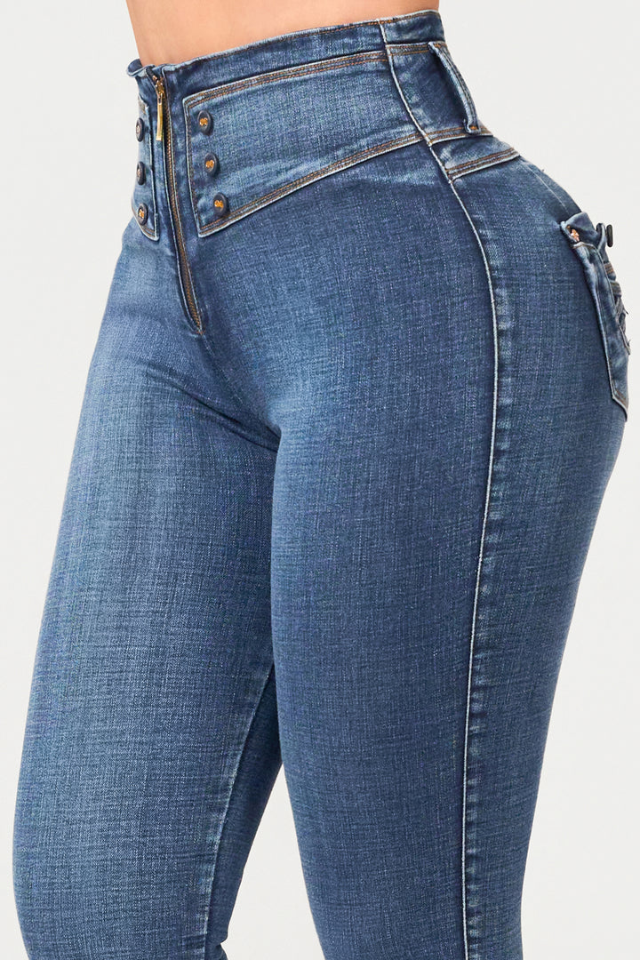 SKINNY JEANS AZUL 7004