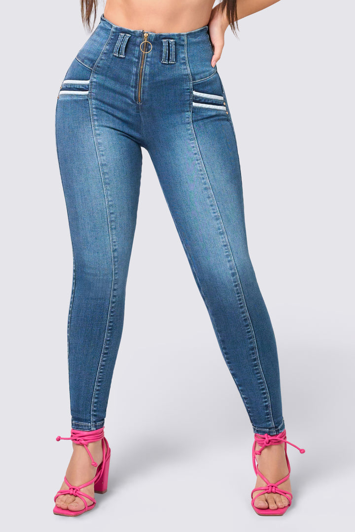 SKINNY JEAN AZUL 7035