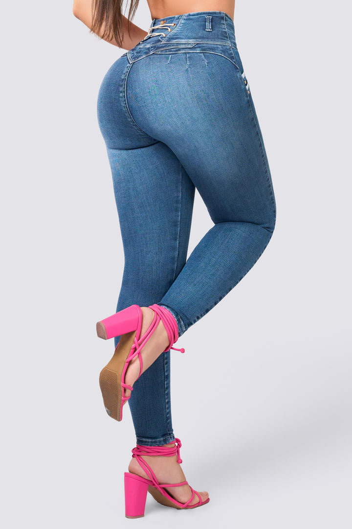 SKINNY JEAN AZUL 7035