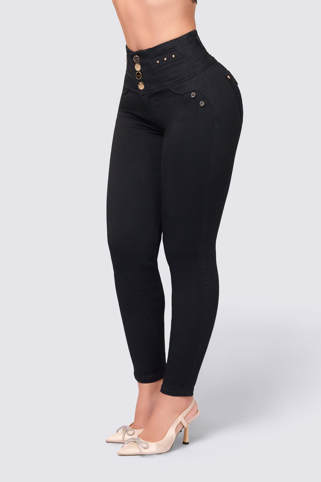 SKINNY JEAN NEGRO 7049