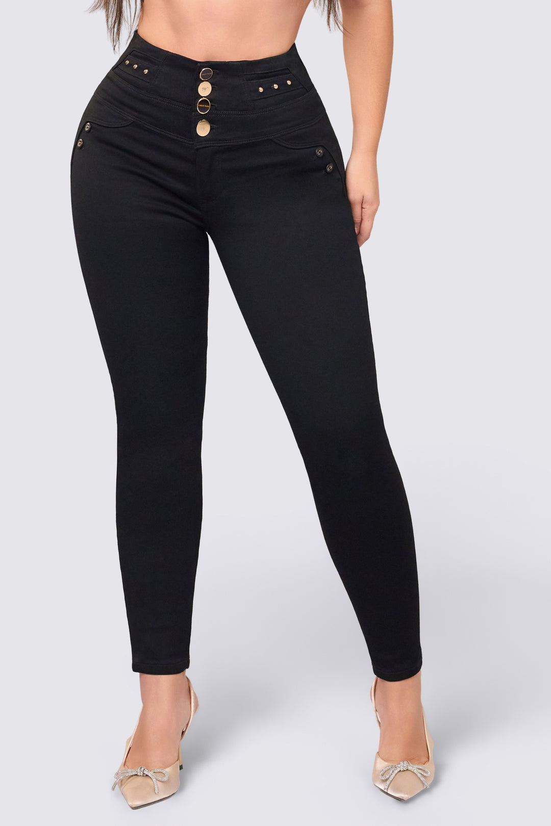SKINNY JEAN NEGRO 7049