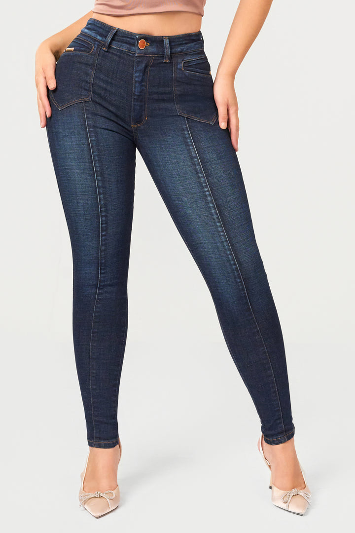 SKINNY JEANS AZUL OSCURO 7008