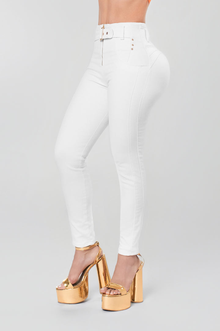 PANTALÓN BLANCO 6876